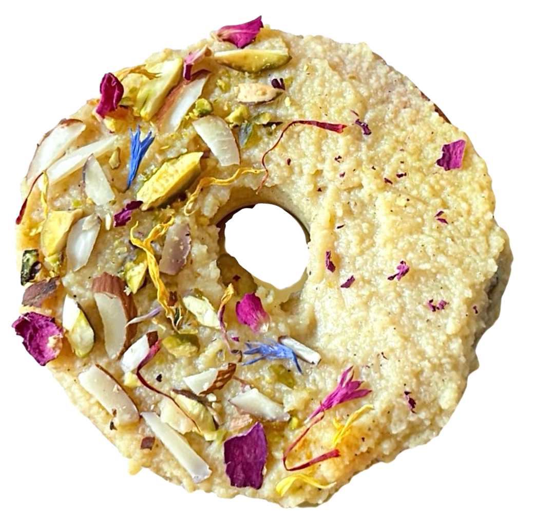 Kalakand Cream w/ Jaggery Compote Donut